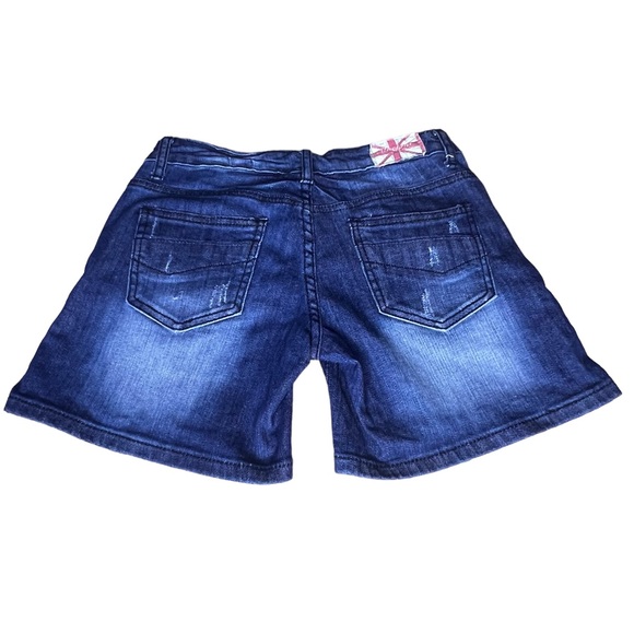 Machine Distressed Jean Short Size S - Picture 2 of 4